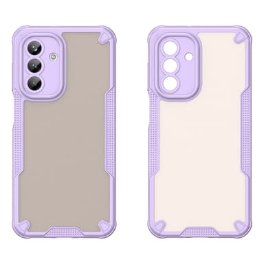 SKALO Samsung A26 5G Armor Hybrid Frosted Suojakuori - Violetti