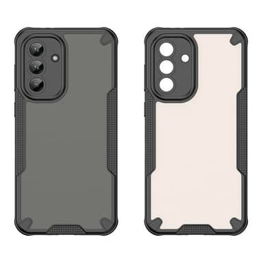 SKALO Samsung A36 5G Armor Hybrid Frosted Suojakuori - Musta