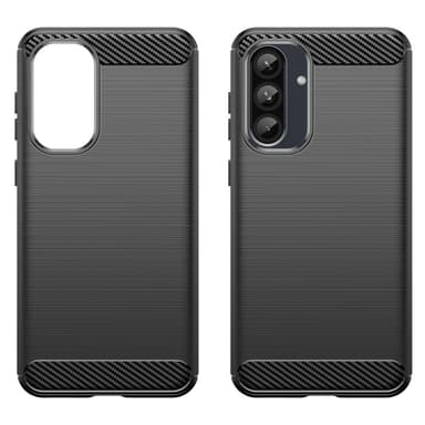 SKALO Samsung A56 5G Armor Carbon Suojakuori - Musta
