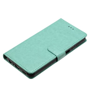 SKALO Samsung A26 5G PU-nahka Lompakkokotelo - Turkoosi