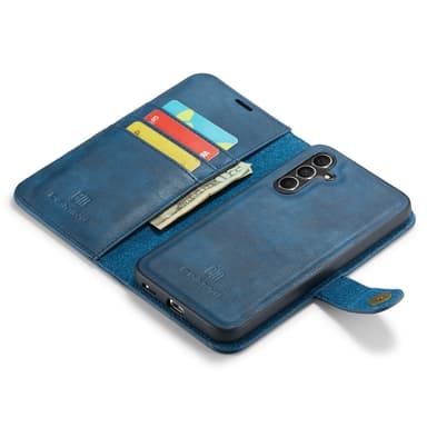 DG MING Samsung A36 5G 2-in-1 Magneetti Lompakkokotelo - Sininen