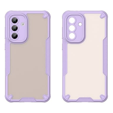 SKALO Samsung A56 5G Armor Hybrid Frosted Suojakuori - Violetti
