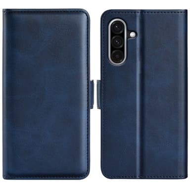 SKALO Samsung A56 5G Premium ID Lompakkokotelo - Sininen