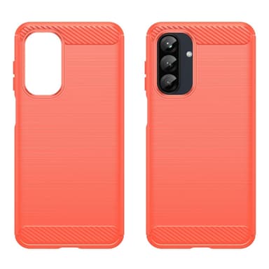 SKALO Samsung A26 5G Armor Carbon Suojakuori - Punainen