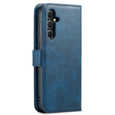 DG MING Samsung A36 5G 2-in-1 Magneetti Lompakkokotelo - Sininen