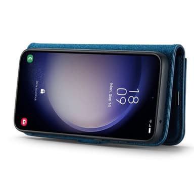 DG MING Samsung A36 5G 2-in-1 Magneetti Lompakkokotelo - Sininen
