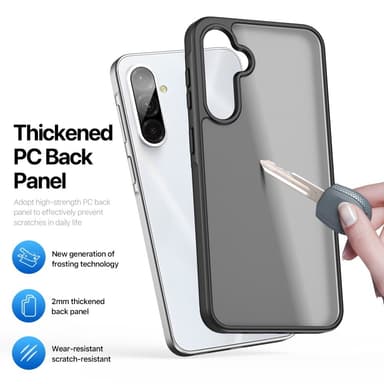 DUX DUCIS Samsung A36 5G Yind Series Suojakuori - Musta