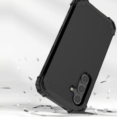 SKALO Samsung A26 5G Armor L-Style Suojakuori - Musta