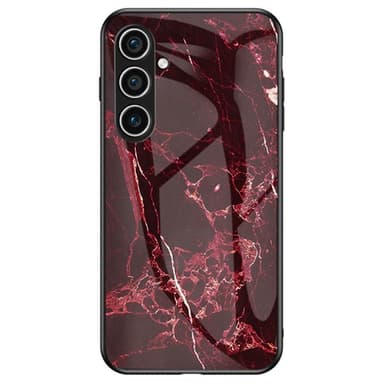 SKALO Samsung A26 5G Marmori Karkaistu Lasi TPU Suojakuori - #4