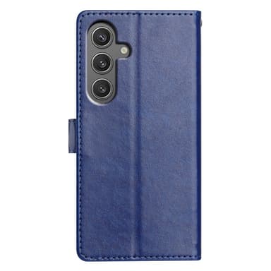 SKALO Samsung A26 5G PU-nahka Lompakkokotelo - Sininen