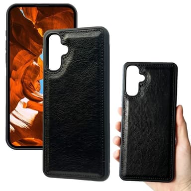 SKALO Samsung A36 5G 2-in-1 Magneettinen Irrotettava Lompakkokotelo - Musta