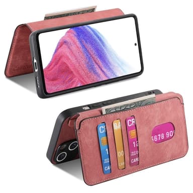 SKALO Samsung A56 5G CASENEO MW-03 Lompakkokotelo - Pinkki