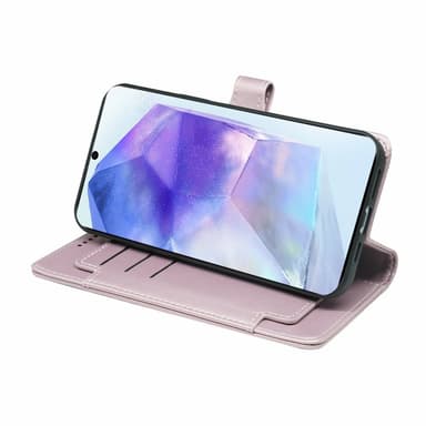SKALO Samsung A36 5G 9-LOKERIKKOA Lompakkokotelo - Ruusukulta