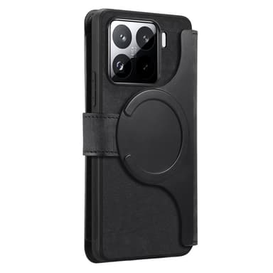 SKALO Xiaomi 15 CASENEO MW-02 Lompakkokotelo - Musta