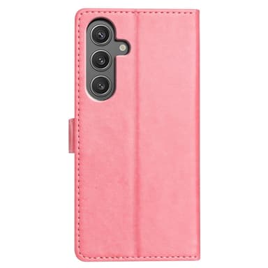 SKALO Samsung A26 5G PU-nahka Lompakkokotelo - Pinkki