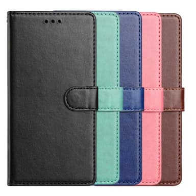 SKALO Samsung A26 5G PU-nahka Lompakkokotelo - Pinkki