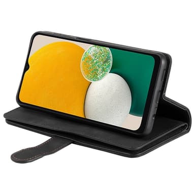SKALO Samsung A36 5G Big Wallet 9-Korttitasku Lompakkokotelo - Musta