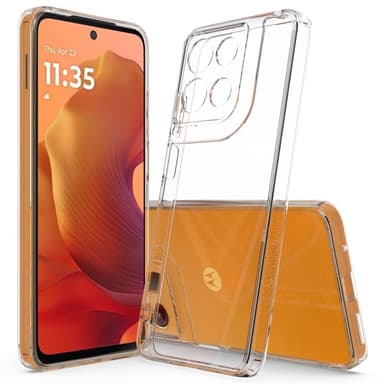 SKALO Motorola Moto G15 Power TPU+Akryyli Suojakuori - Läpinäkyvä