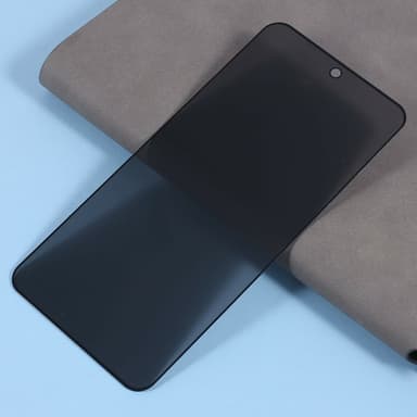 SKALO Samsung A56 5G Privacy Skärmskydd Härdat Glas - Musta