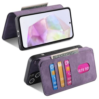 SKALO Samsung A36 5G CASENEO MW-03 Lompakkokotelo - Violetti
