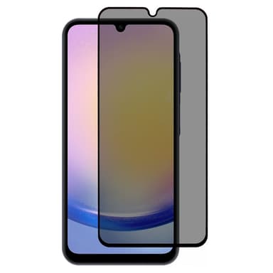 SKALO Samsung A26 5G Privacy Skärmskydd Härdat Glas - Musta