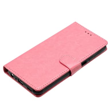 SKALO Samsung A26 5G PU-nahka Lompakkokotelo - Pinkki