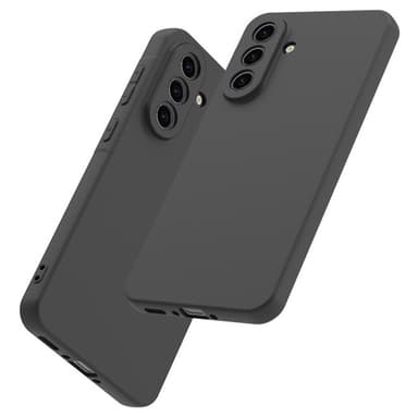 SKALO Samsung A26 5G Mattamusta Ultraohut TPU Suojakuori - Musta