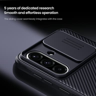 NILLKIN Samsung A36 5G CamShield Pro Series Suojakuori - Musta