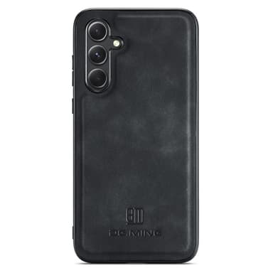 DG MING Samsung A36 5G Premium PU-nahka Hybrid Suojakuori - Musta