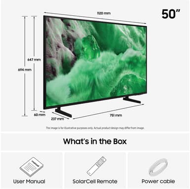 Samsung 50” Q7F3 4K QLED älytelevisio (2025)