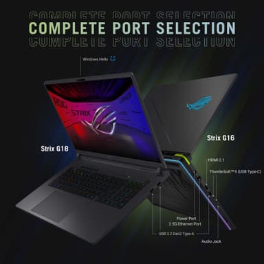 Asus ROG Strix G18 G815LR U9-285H/32/1TB/5070Ti pelikannettava