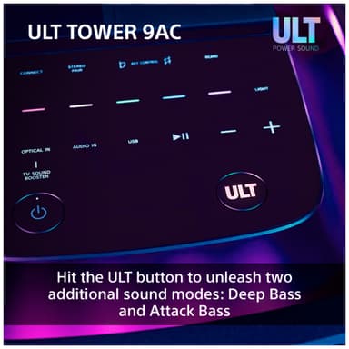 Sony ULT Tower 9AC bilekaiutin (musta)