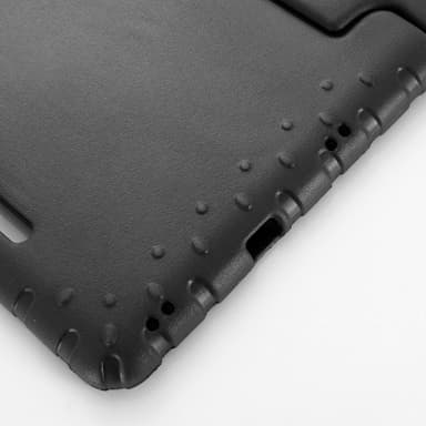 SKALO Samsung Tab S10 FE Kuori kahvalla/telineellä - Musta