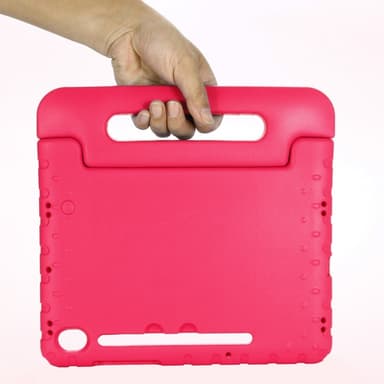 SKALO Samsung Tab S10 FE Kuori kahvalla/telineellä - Pinkki