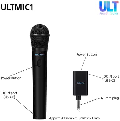Sony ULTMIC1 langaton mikrofoni (2 kpl)