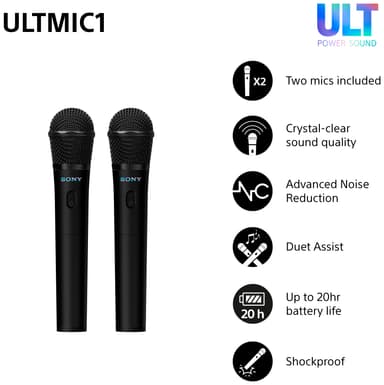 Sony ULTMIC1 langaton mikrofoni (2 kpl)