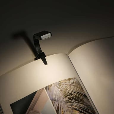 LED Lukuvalo klipsillä