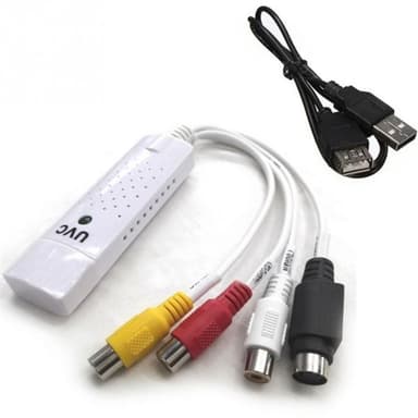 USB 2.0 Video Capture Adapter DC60 - digitoi VHS tietokoneelle tai DVD:lle