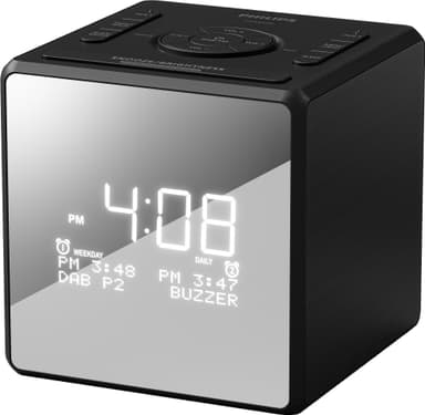 Philips R4600 digitaalinen kelloradio (hopea)