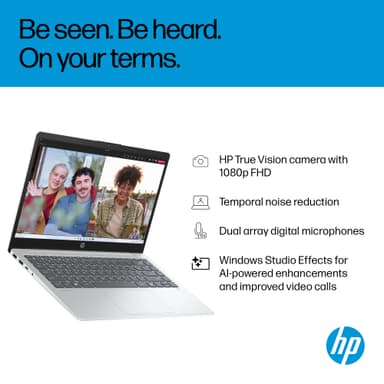 HP OmniBook 3 14" kannettava AI 5 340/16/512