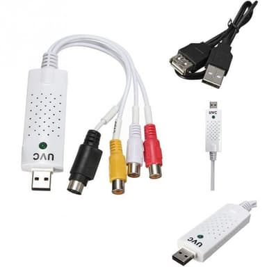 USB 2.0 Video Capture Adapter DC60 - digitoi VHS tietokoneelle tai DVD:lle