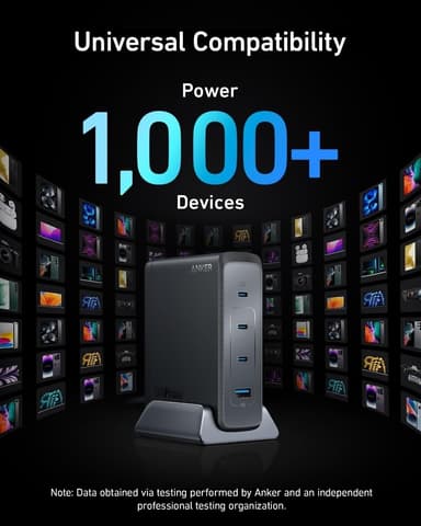 ANKER 240W Prime GaN USB-C 4-Port Pikalaturi