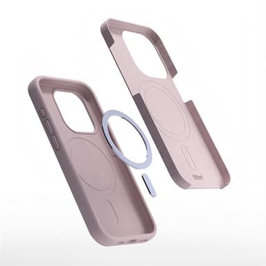 Etteri Silikoni kotelo MagSafe iPhone 16 - vaaleanpunainen - vaaleanpunainen