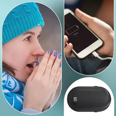Kädenlämmitin Virtapankilla 5200mAh