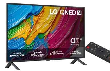 LG 43" QNED 80 4K QNED AI TV (2025)