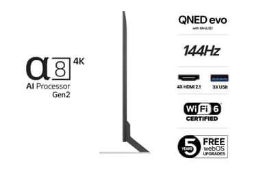 LG 75" QNED 85 4K QNED evo TV (2025)
