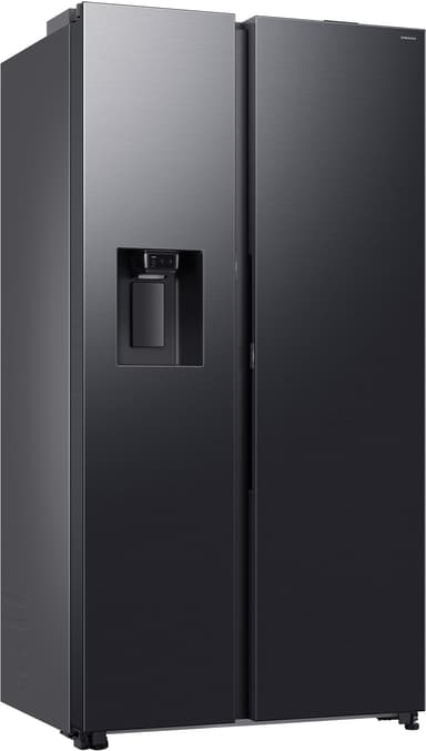 Samsung side-by-side jääkaappipakastin RS80F64KEFEF (musta/ruo. teräs)