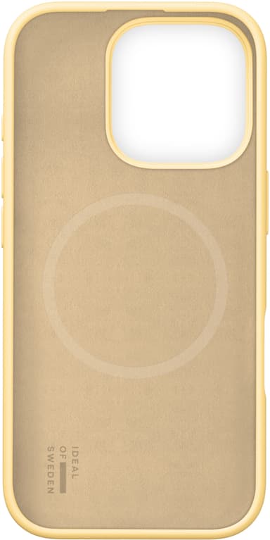 Ideal of Sweden iPhone 16 Pro Silicone MagSafe suojakuori (sitruuna)