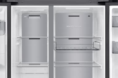 Samsung side-by-side jääkaappipakastin RS80F64KEFEF (musta/ruo. teräs)