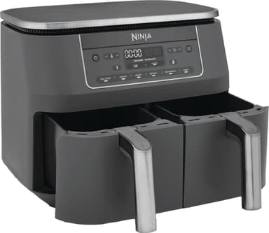 Ninja Dual Zone kiertoilmakypsennin DZ100 (tummanharmaa)